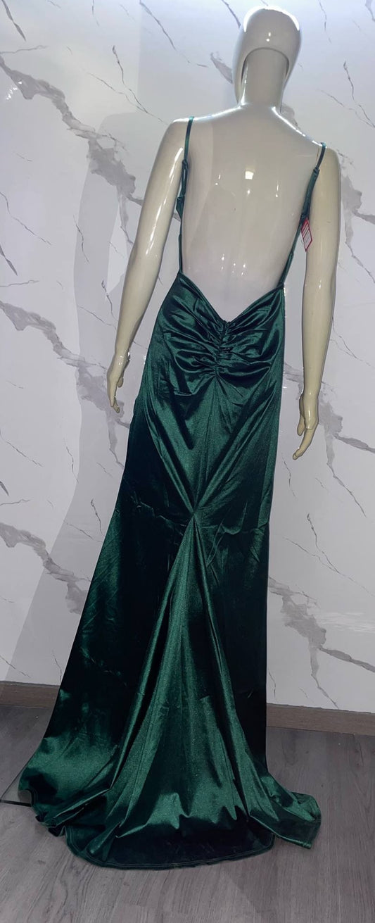 Long Green Dress